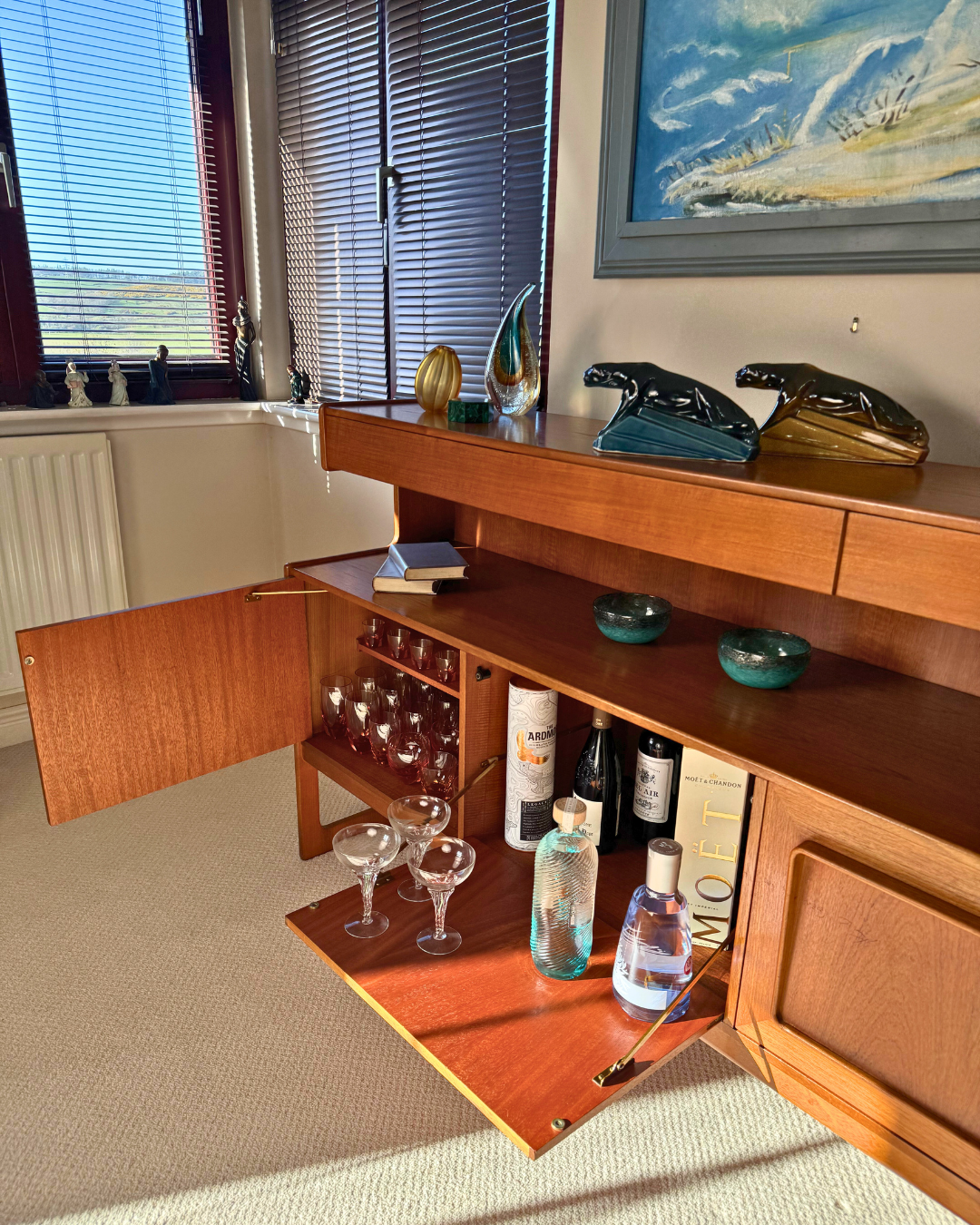 Mid-Century McIntosh Forfar Teak Sideboard, 1960s
