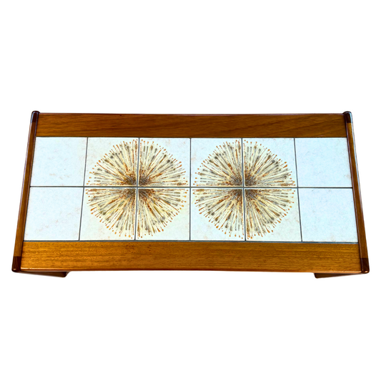 Mid Century Englander Tile Top Coffee Table, 1970s