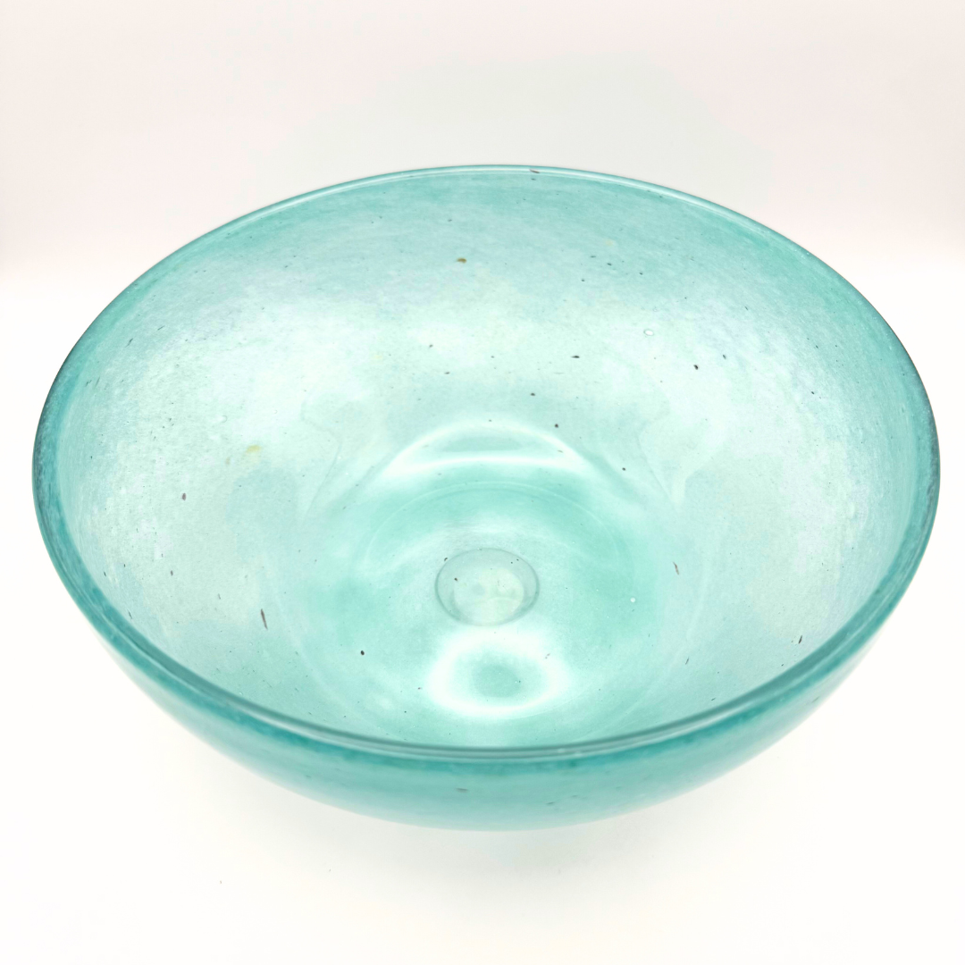 Vasart Turquoise Bowl, 1950's