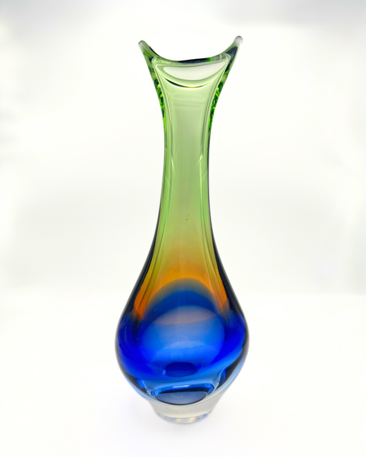 Vintage Duha 28cm Vase by Vladimir Mika for Mstisov, c. 1960s