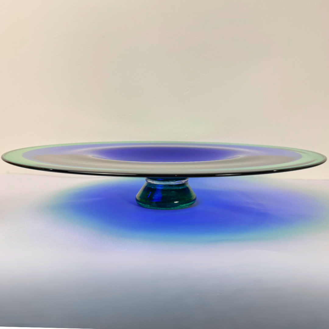 Vintage Belle Walker Footed Plate, 1990s