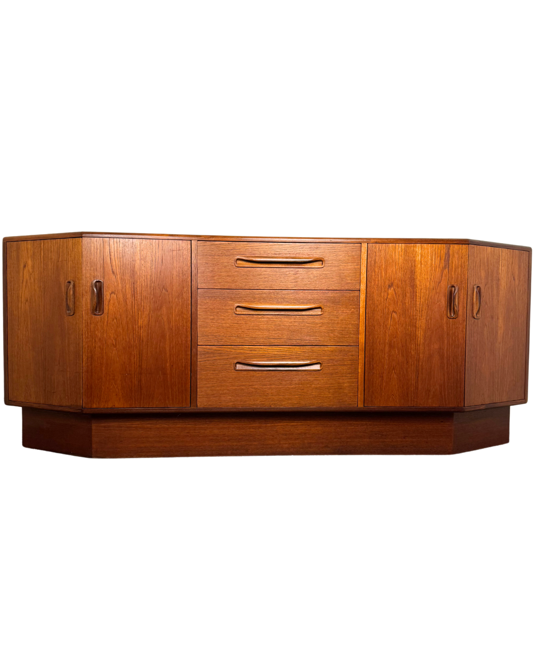Mid-Century G Plan Teak Credenza Sideboard, 1960s