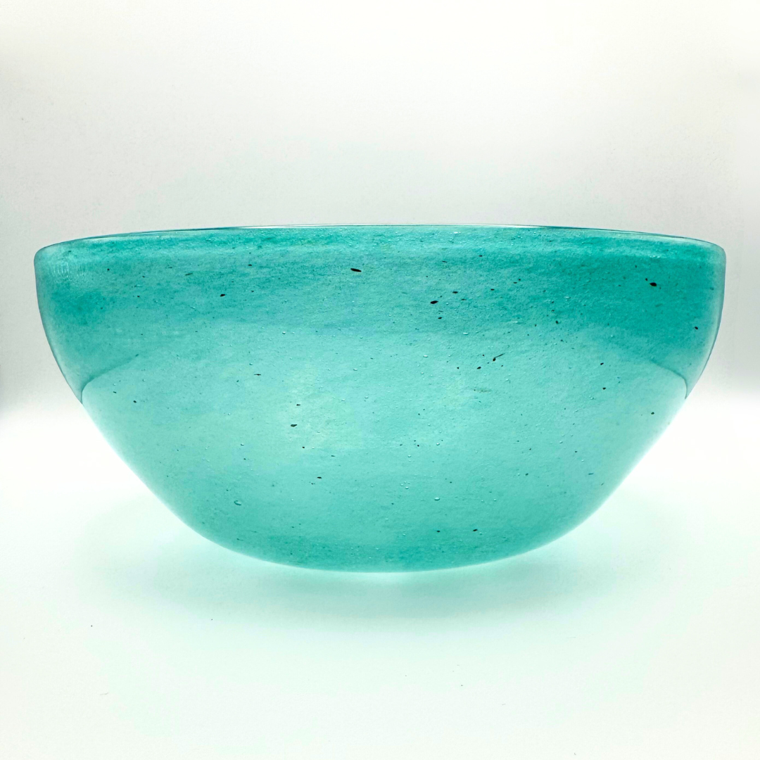 Vasart Turquoise Bowl, 1950's