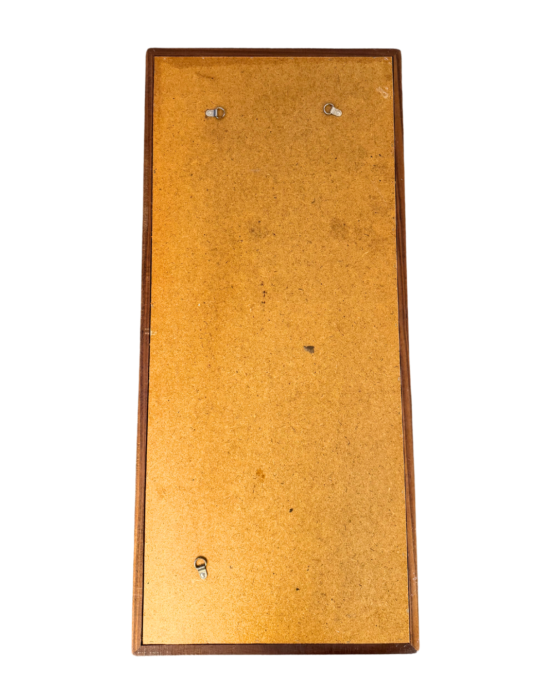 Mid-Century Danish Style Rectangular Teak Wall Mirror, 1960s/1970s