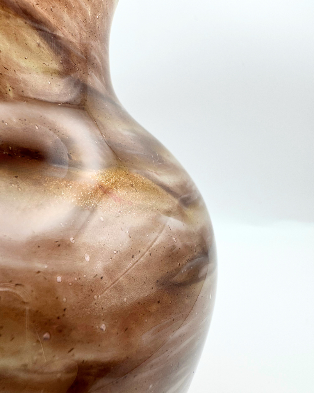 Peter Holmes Signed Scottish Borders Art Glass Vase, 2015