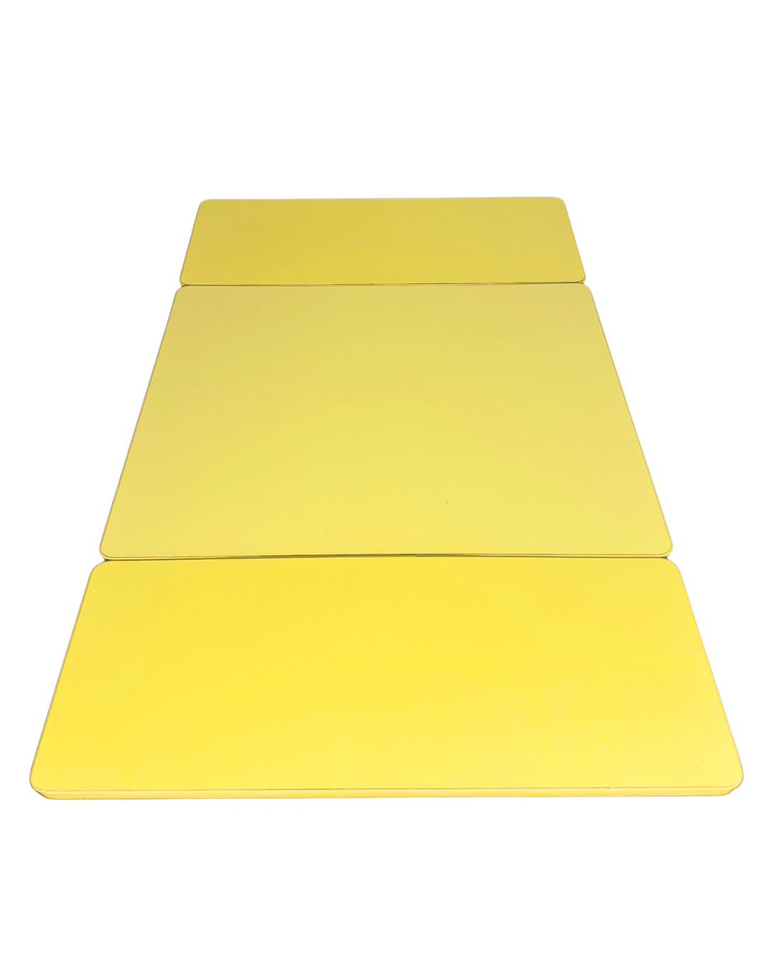 Mid-Century Yellow Formica Top Dropleaf Table, 1960s