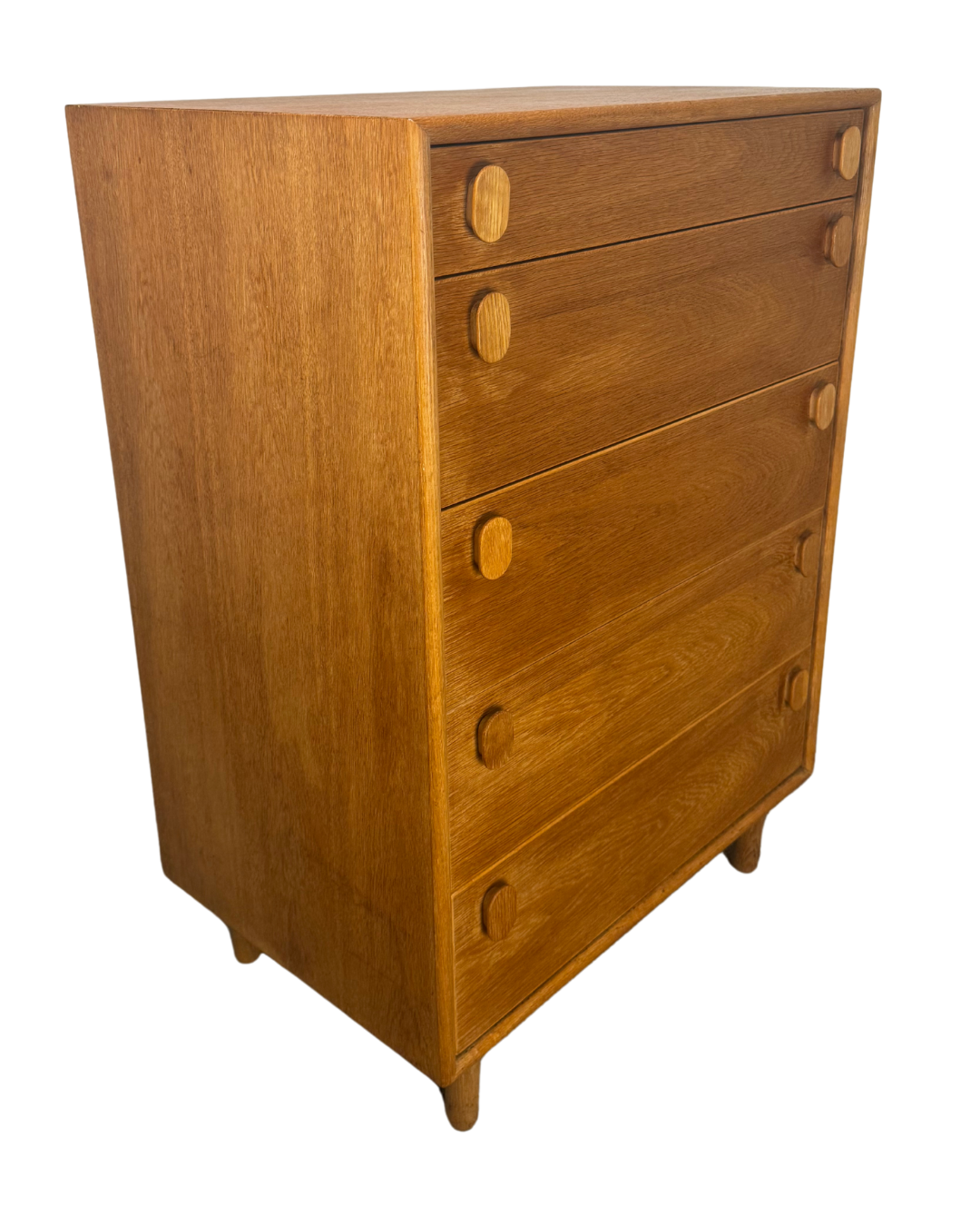 Mid-Century Meredew Tallboy Chest of Drawers by Peter Liley. Early, 1970s