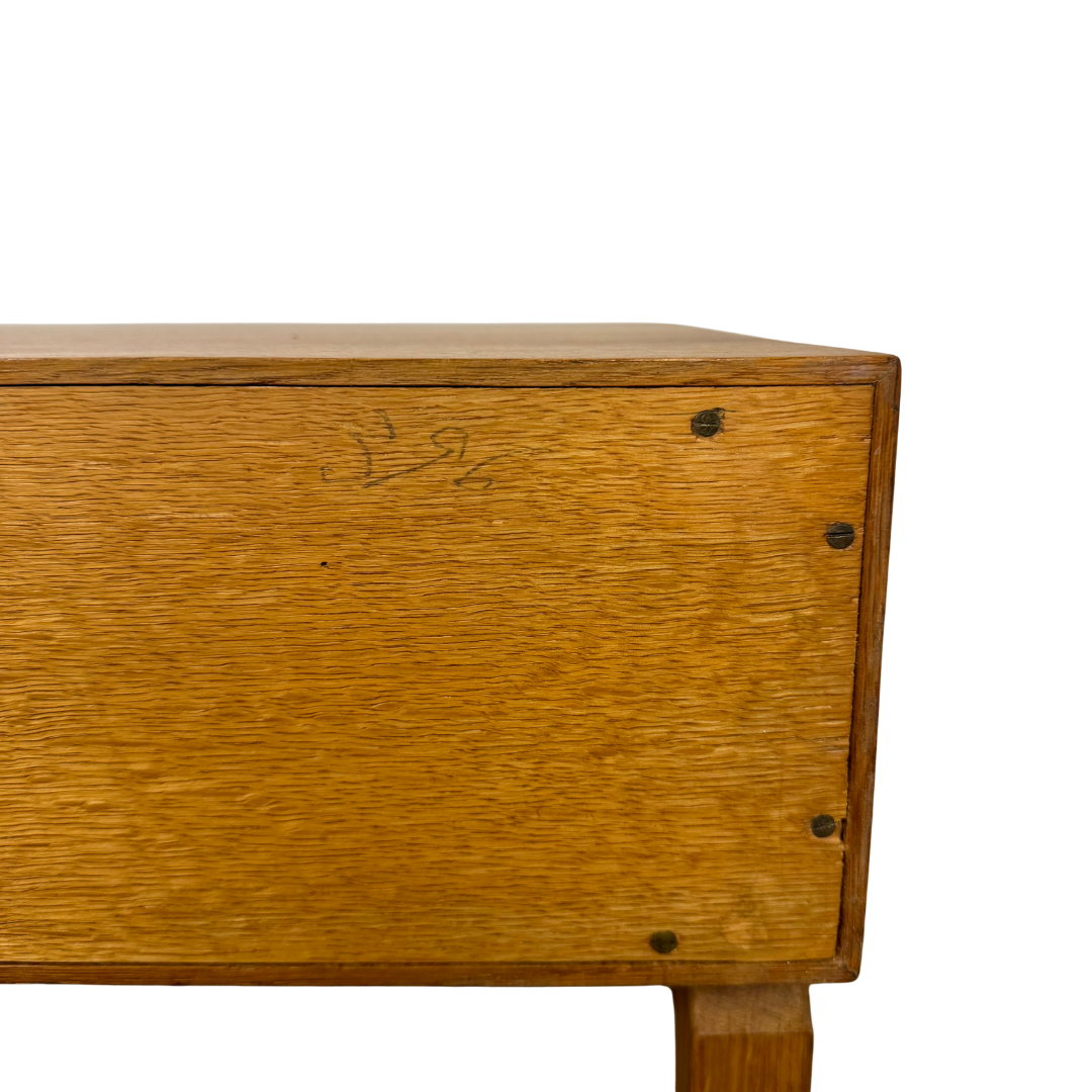 Mid Century Oakwood Console by Marian Gabrinski for Möbel-Ikea, 1960s