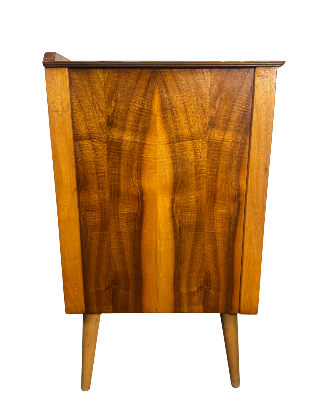 Mid-Century British Teak Chest of Drawers by Berget, 1950s