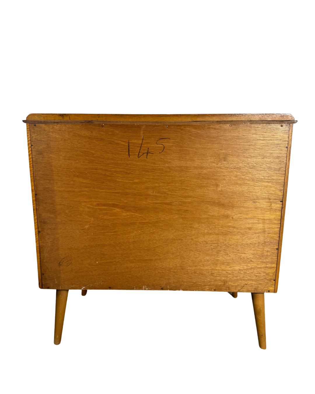 Mid-Century British Teak Chest of Drawers by Berget, 1950s