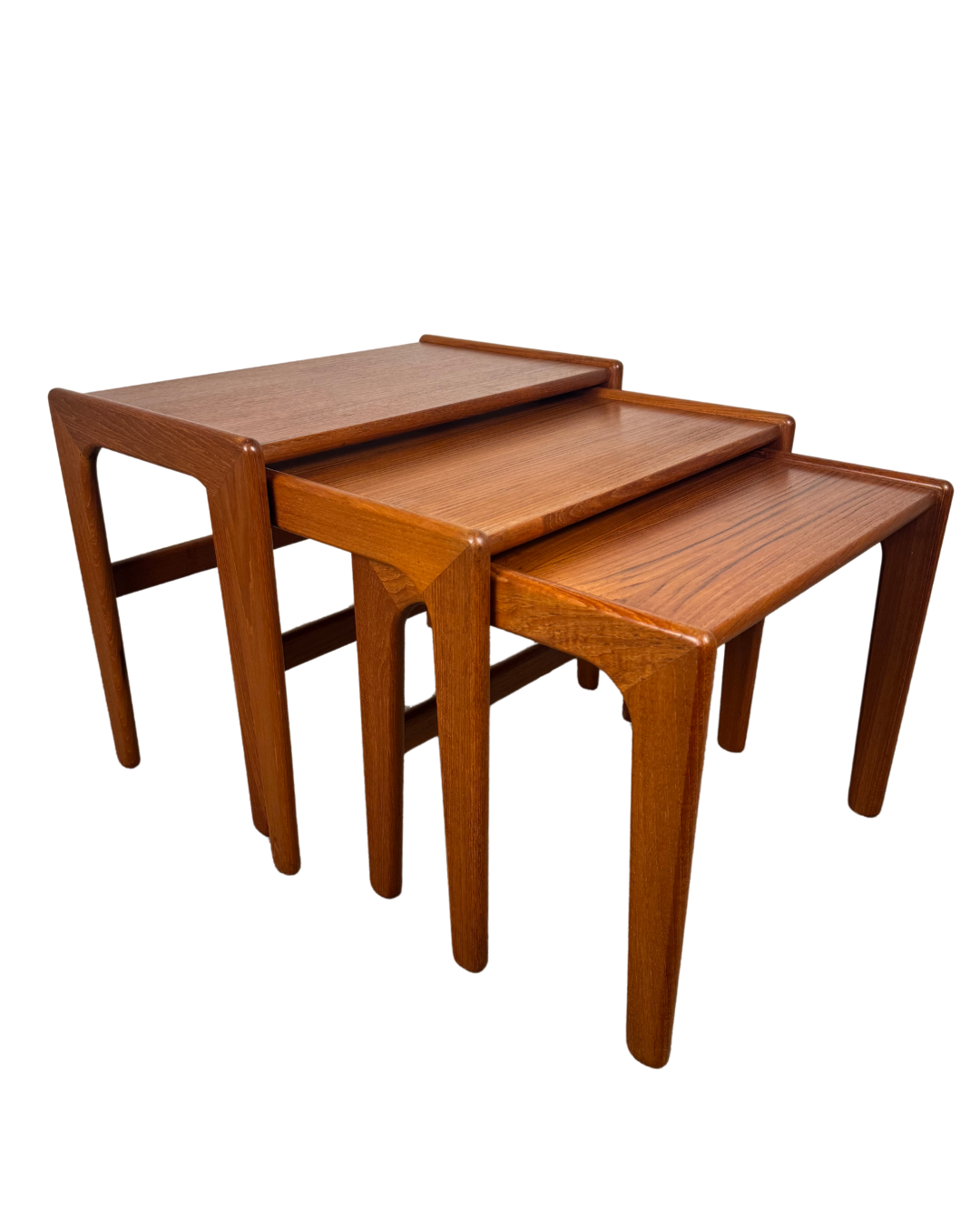 Mid-Century Danish Teak Nesting Tables by Salin, 1960s