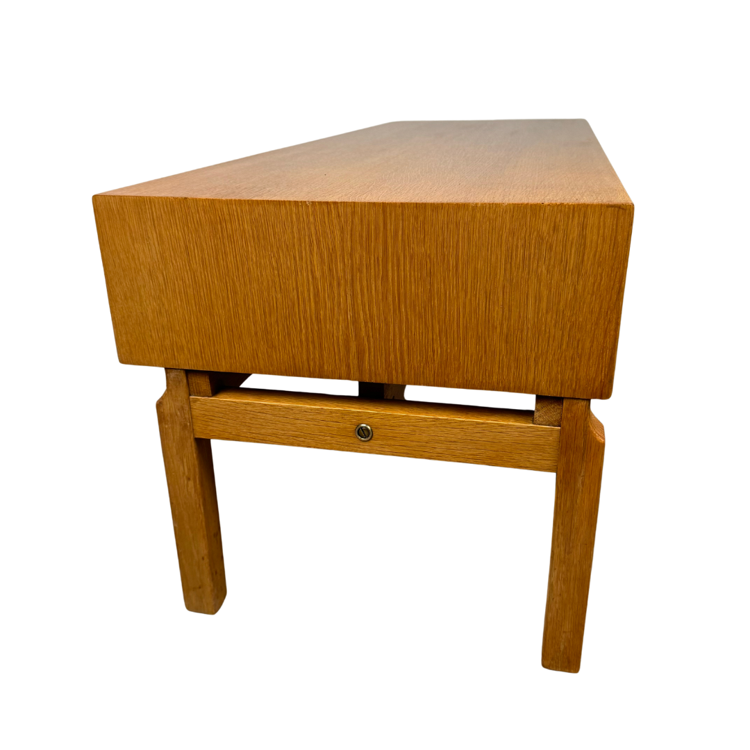 Mid Century Oakwood Console by Marian Gabrinski for Möbel-Ikea, 1960s