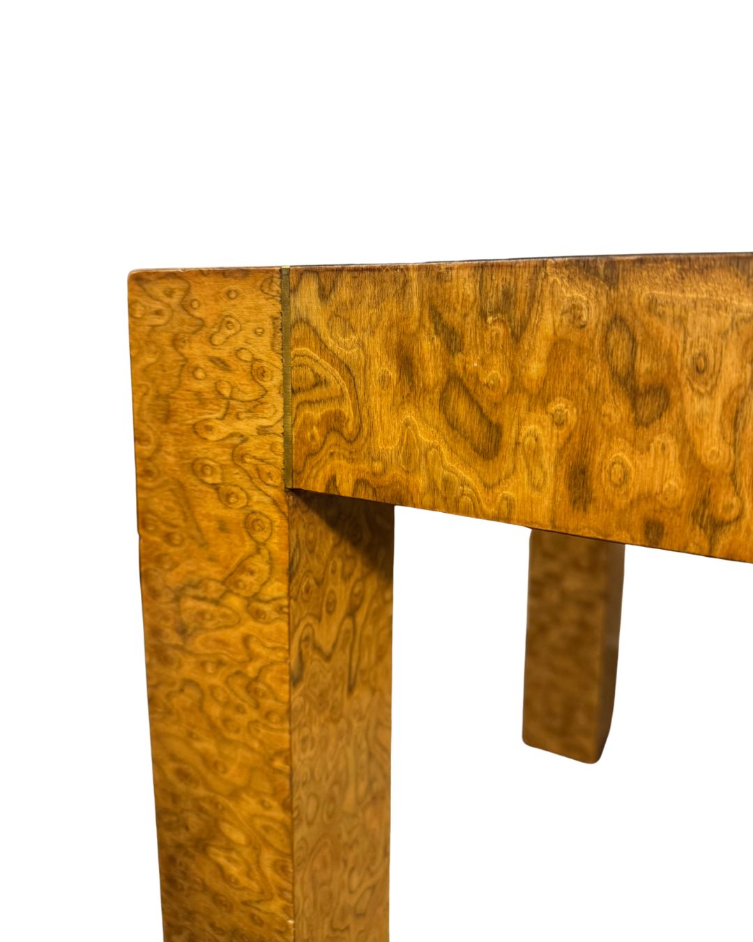 R. A. Bird for G-Plan Island Burr Elm Coffee Table, 1970s, Mid-Century Modern