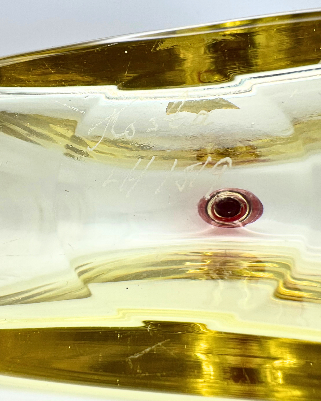 Kosta LH 1519 Citrine Decanter by Vicke Lindstrand, Sweden, c. 1950s–60s
