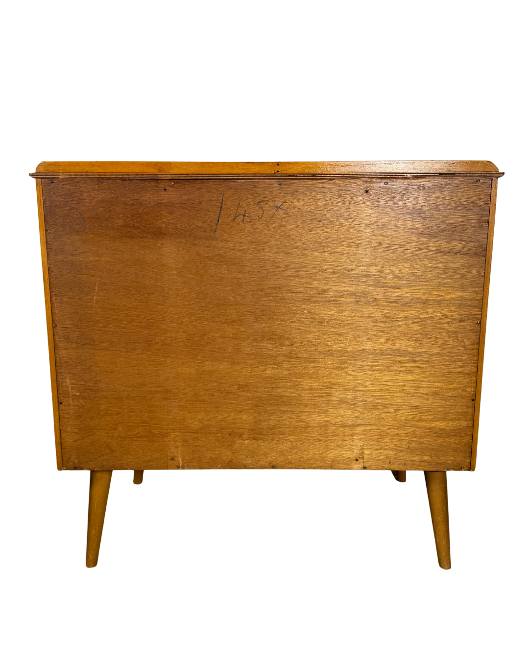 Mid-Century British Teak Chest of Drawers by Berget, 1950s