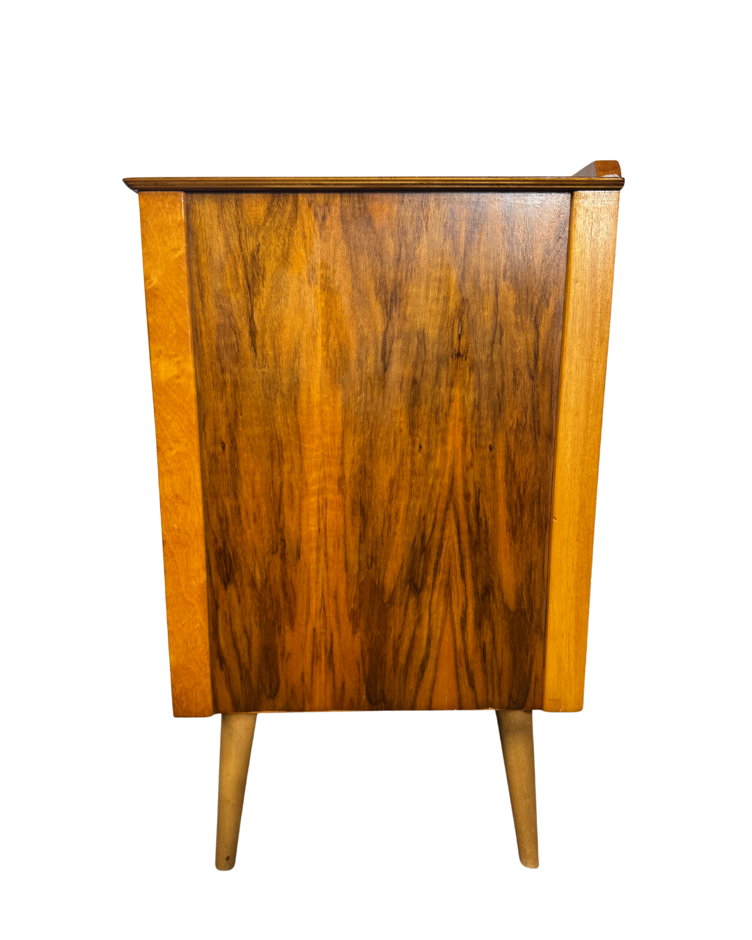 Mid-Century British Teak Chest of Drawers by Berget, 1950s