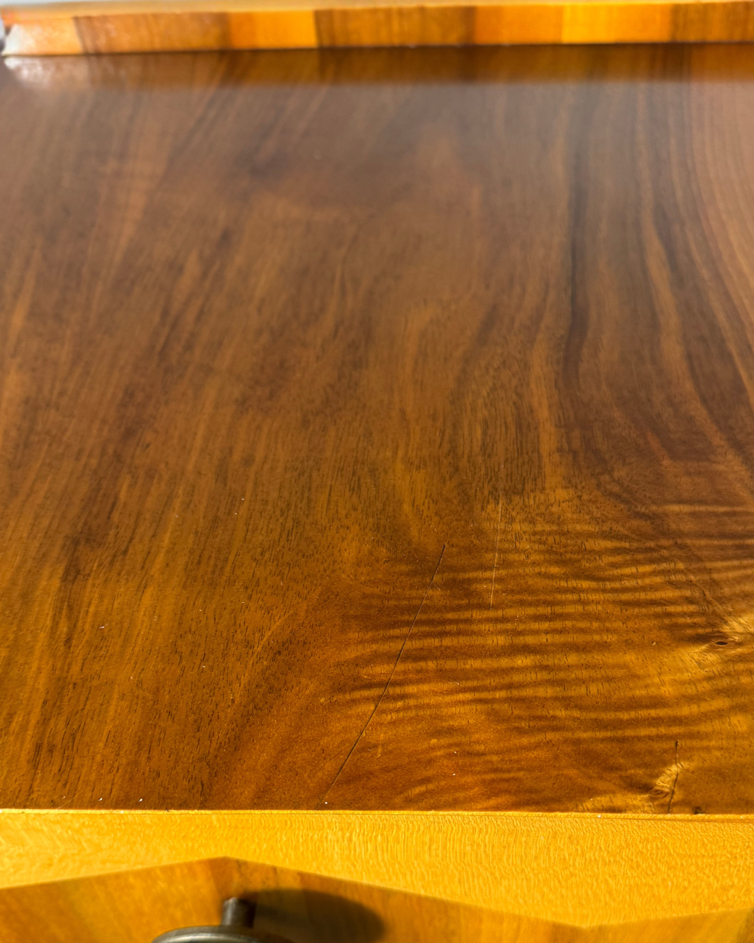 Mid-Century British Teak Chest of Drawers by Berget, 1950s
